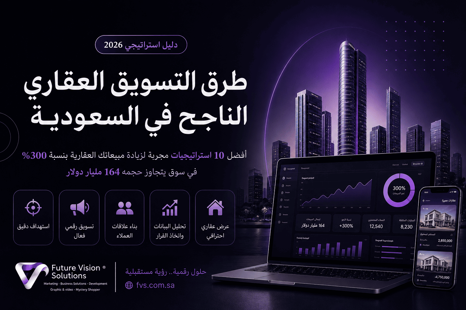 طرق التسويق العقاري الناجح أفضل 10 استراتيجيات 2026