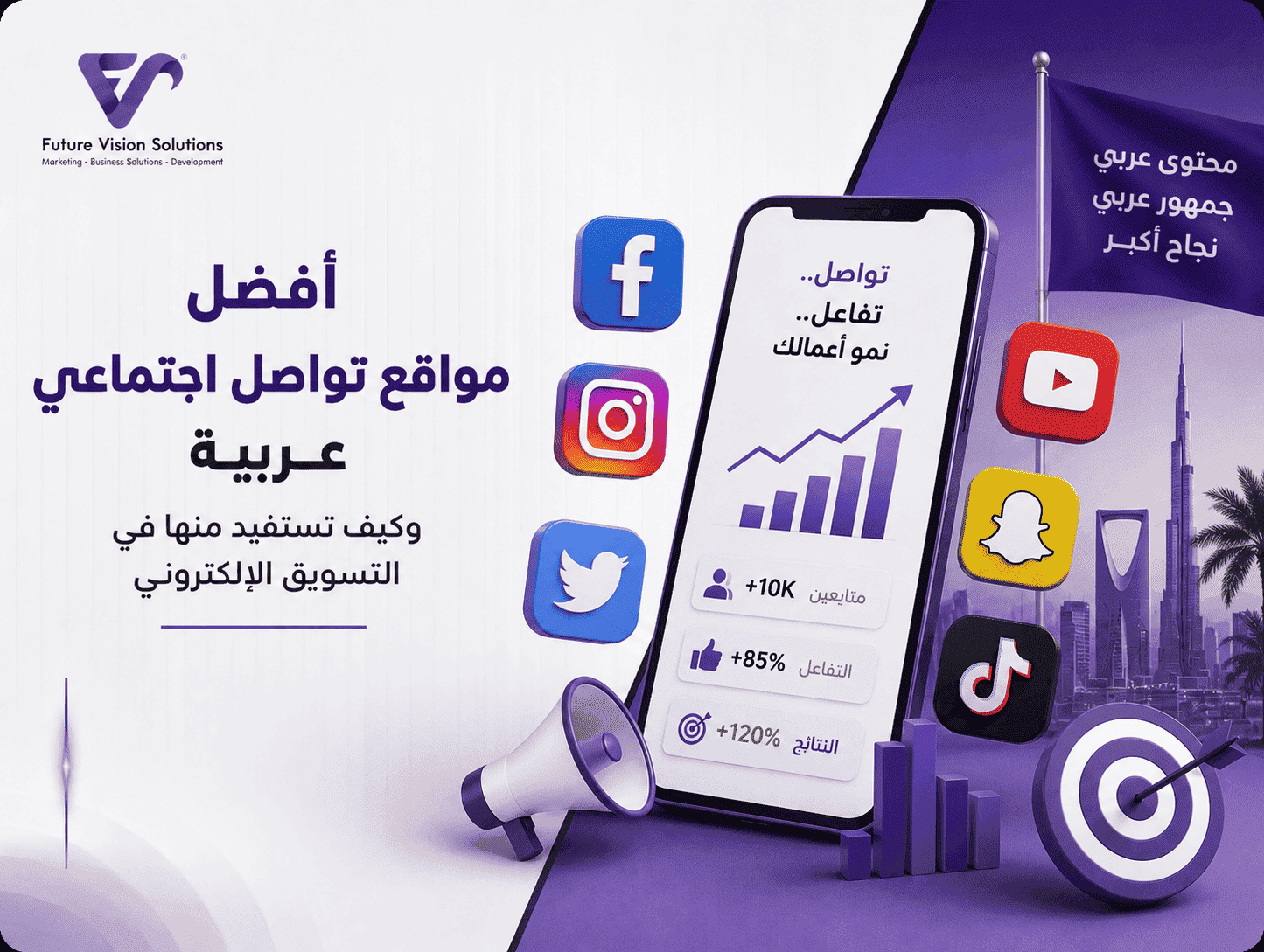 مواقع تواصل اجتماعي عربية